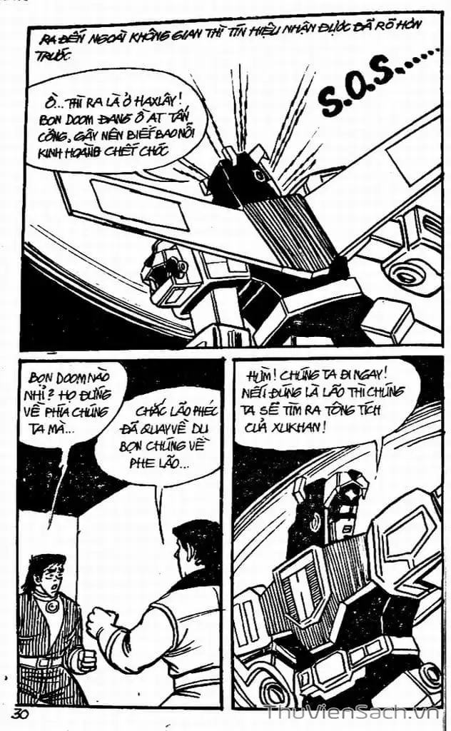 Truyện Tranh Dũng Sĩ Hesman trang 4