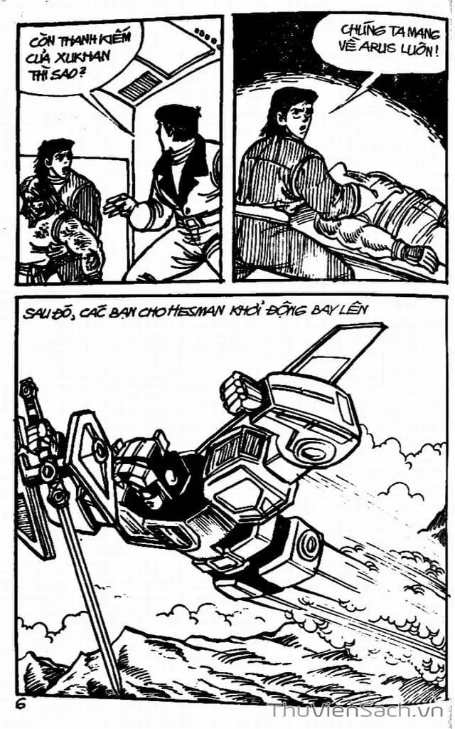 Truyện Tranh Dũng Sĩ Hesman trang 4