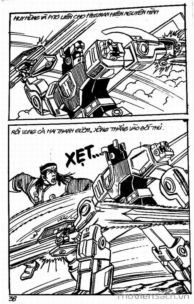 Truyện Tranh Dũng Sĩ Hesman trang 4