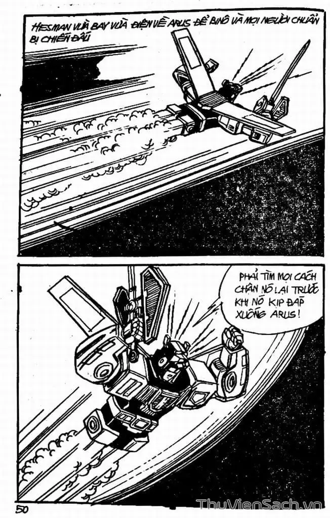Truyện Tranh Dũng Sĩ Hesman trang 4
