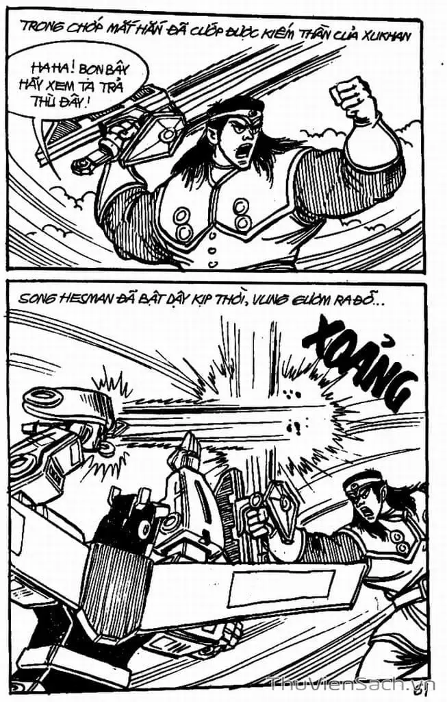Truyện Tranh Dũng Sĩ Hesman trang 4