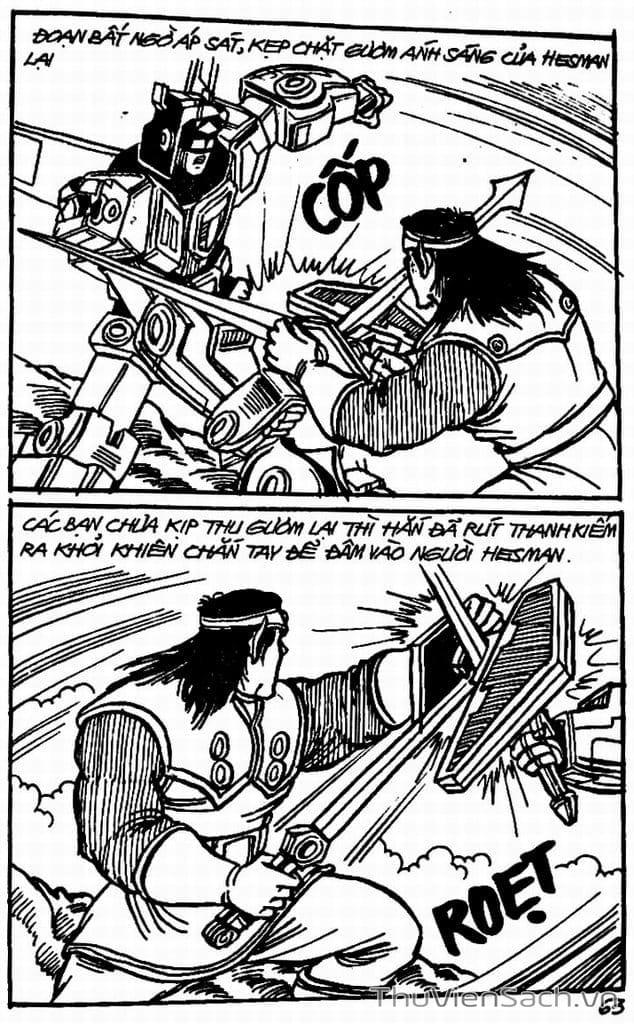 Truyện Tranh Dũng Sĩ Hesman trang 4