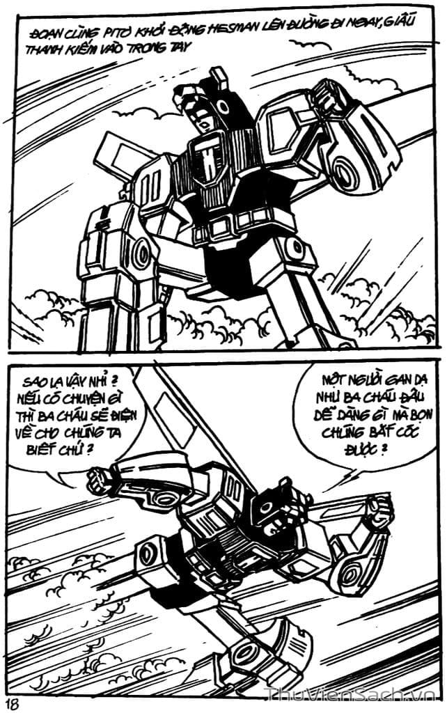 Truyện Tranh Dũng Sĩ Hesman trang 4
