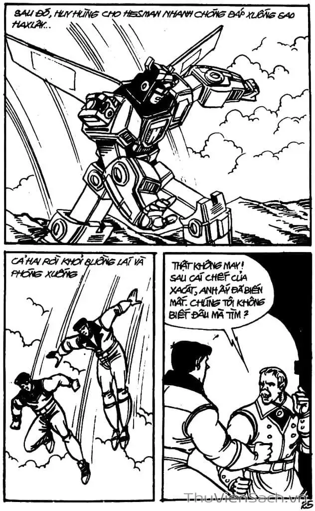 Truyện Tranh Dũng Sĩ Hesman trang 4