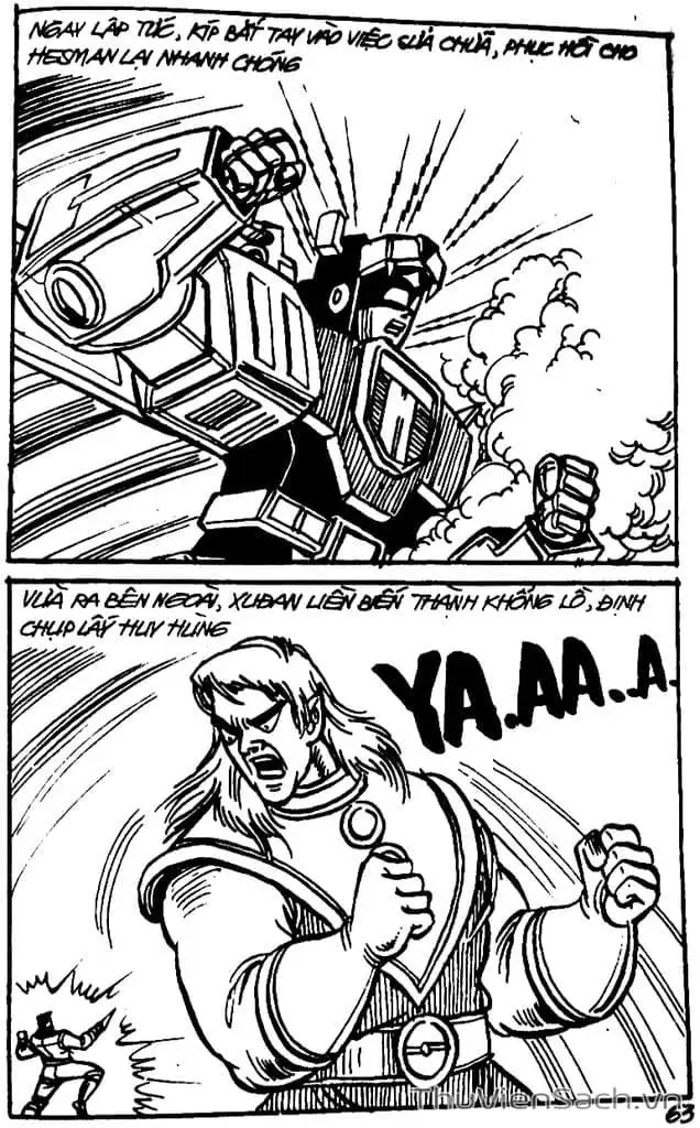 Truyện Tranh Dũng Sĩ Hesman trang 4