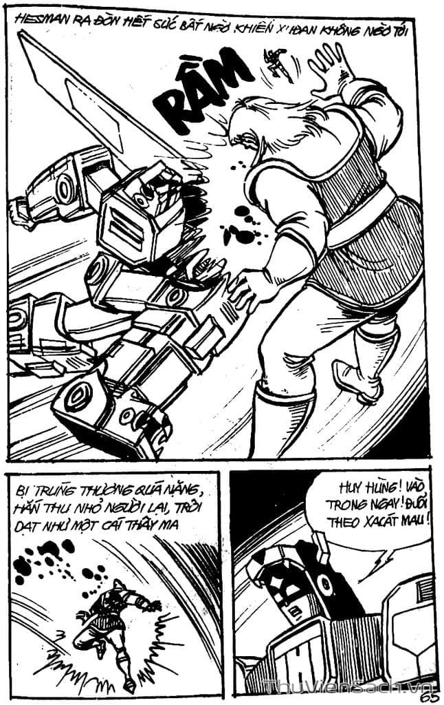 Truyện Tranh Dũng Sĩ Hesman trang 4