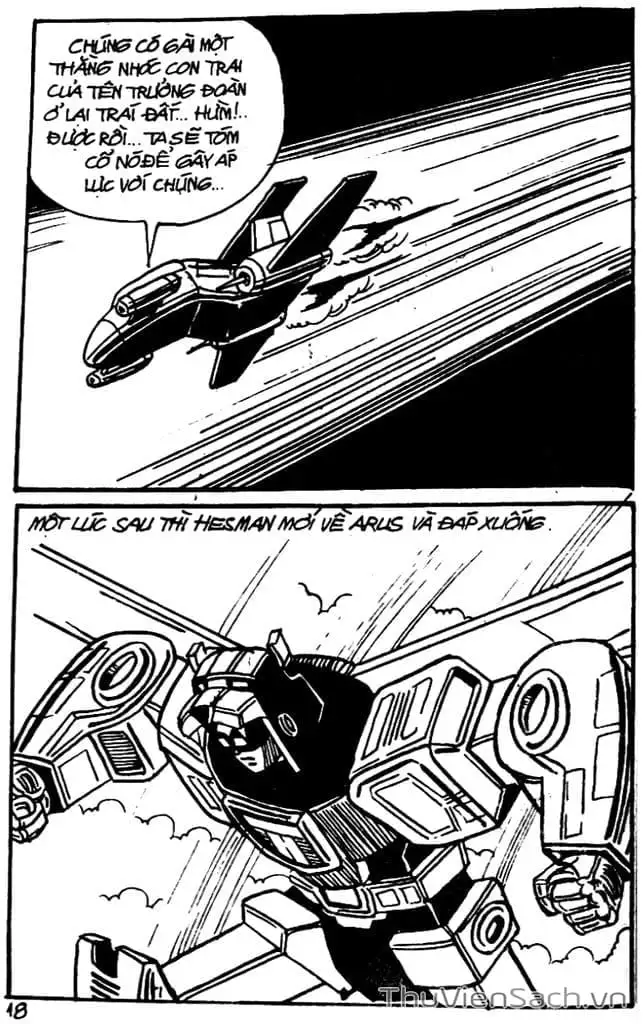 Truyện Tranh Dũng Sĩ Hesman trang 4