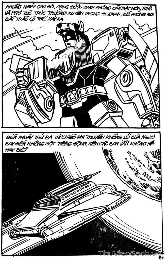 Truyện Tranh Dũng Sĩ Hesman trang 4