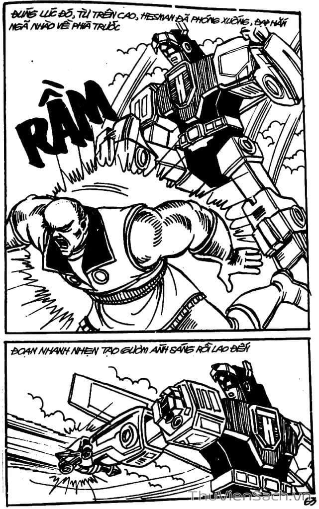 Truyện Tranh Dũng Sĩ Hesman trang 4
