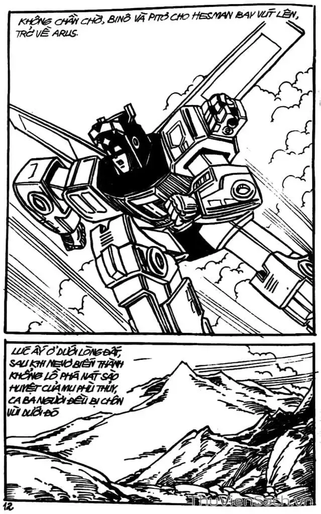 Truyện Tranh Dũng Sĩ Hesman trang 4