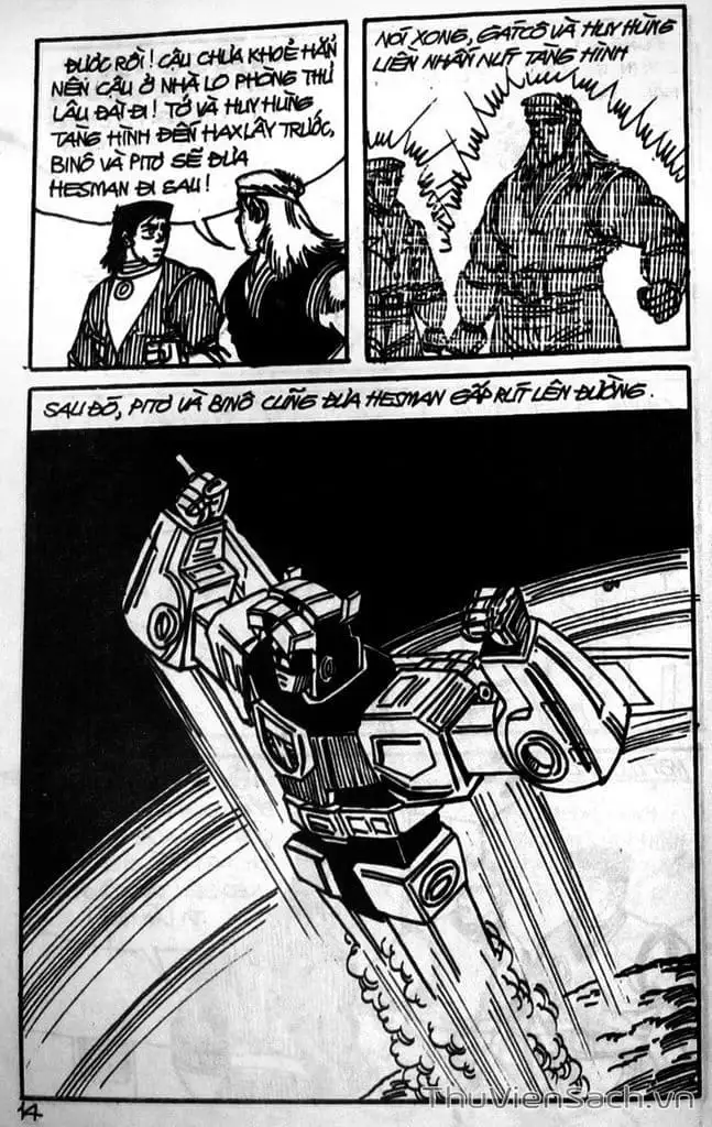 Truyện Tranh Dũng Sĩ Hesman trang 4
