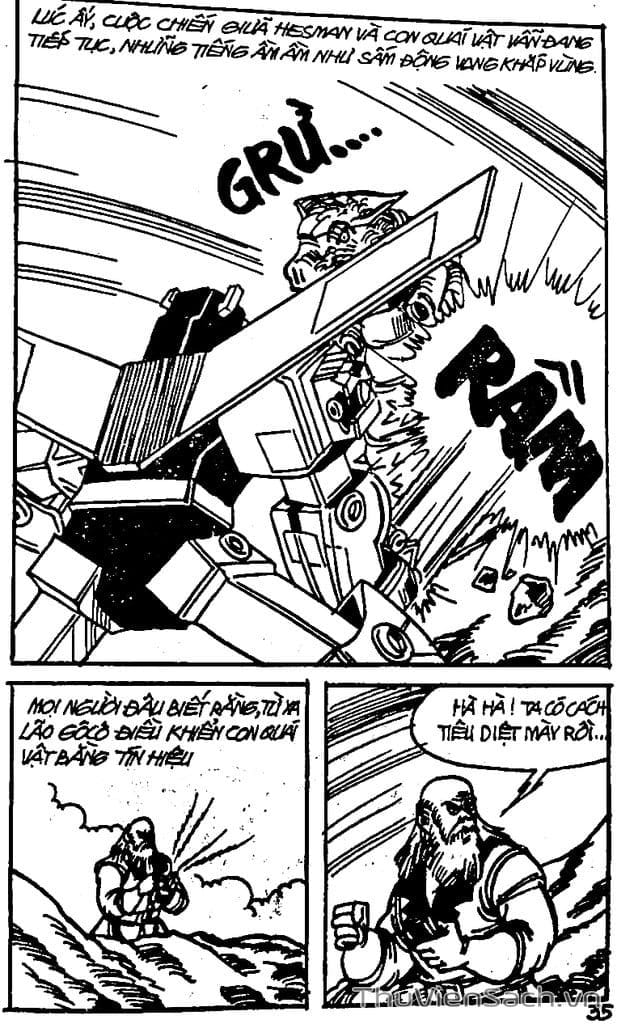 Truyện Tranh Dũng Sĩ Hesman trang 4