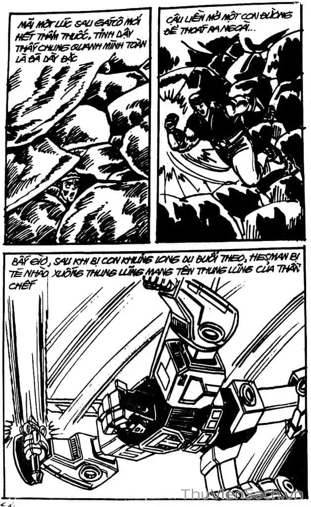 Truyện Tranh Dũng Sĩ Hesman trang 4
