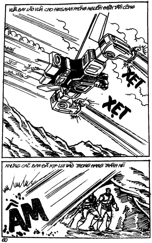 Truyện Tranh Dũng Sĩ Hesman trang 4