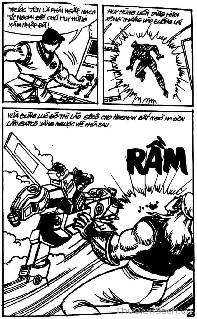 Truyện Tranh Dũng Sĩ Hesman trang 4