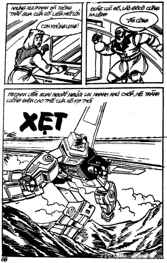 Truyện Tranh Dũng Sĩ Hesman trang 4