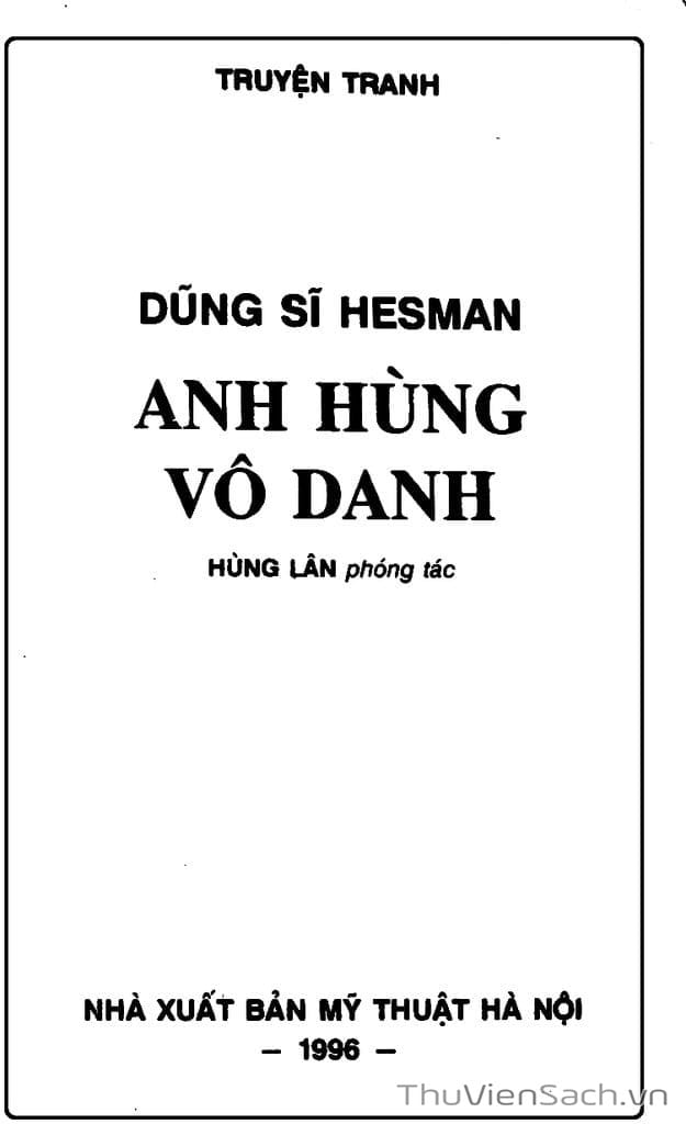 Truyện Tranh Dũng Sĩ Hesman trang 4