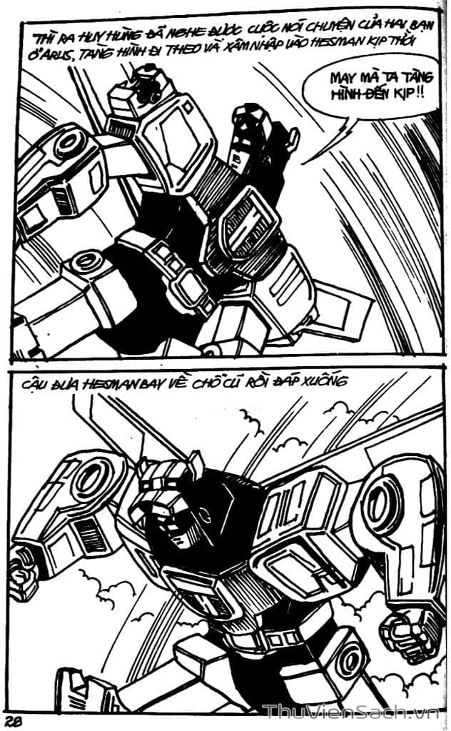 Truyện Tranh Dũng Sĩ Hesman trang 4
