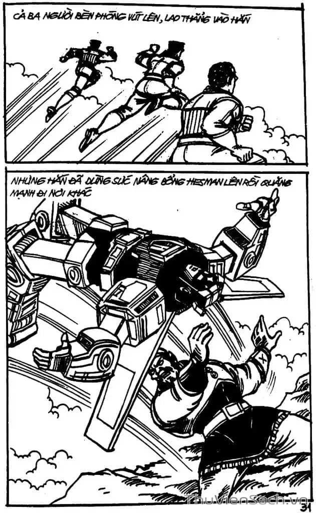 Truyện Tranh Dũng Sĩ Hesman trang 4