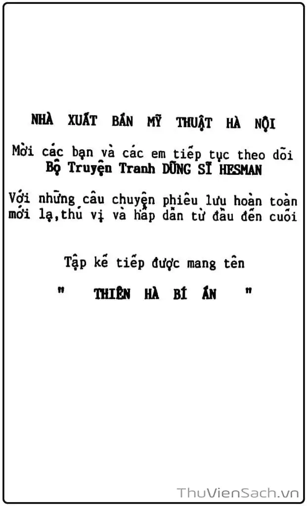 Truyện Tranh Dũng Sĩ Hesman trang 4