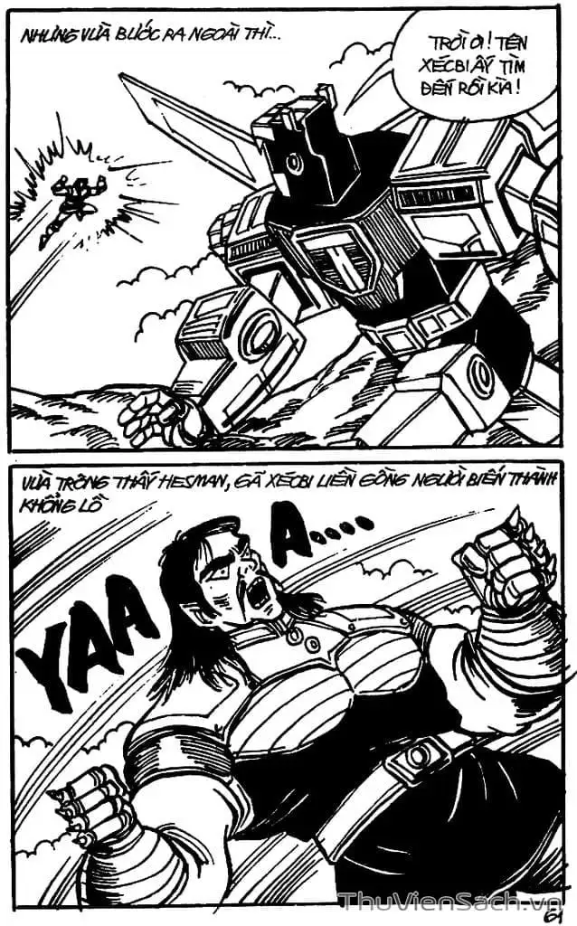 Truyện Tranh Dũng Sĩ Hesman trang 4