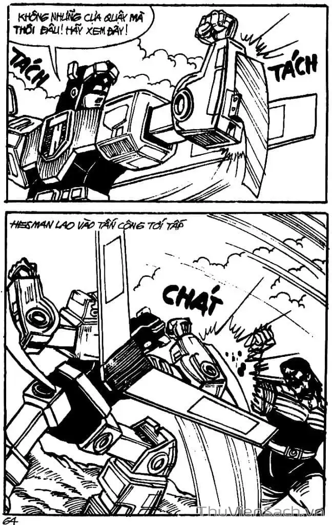 Truyện Tranh Dũng Sĩ Hesman trang 4