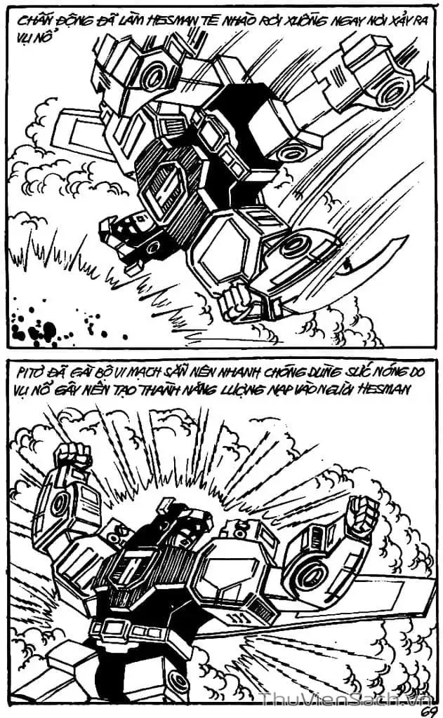 Truyện Tranh Dũng Sĩ Hesman trang 4