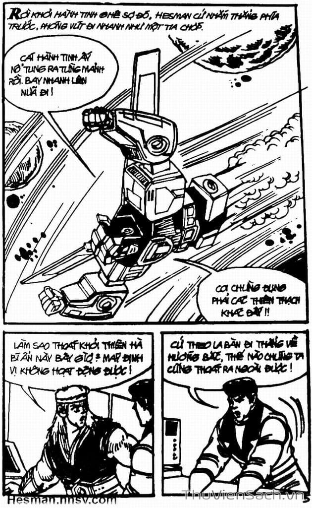 Truyện Tranh Dũng Sĩ Hesman trang 4