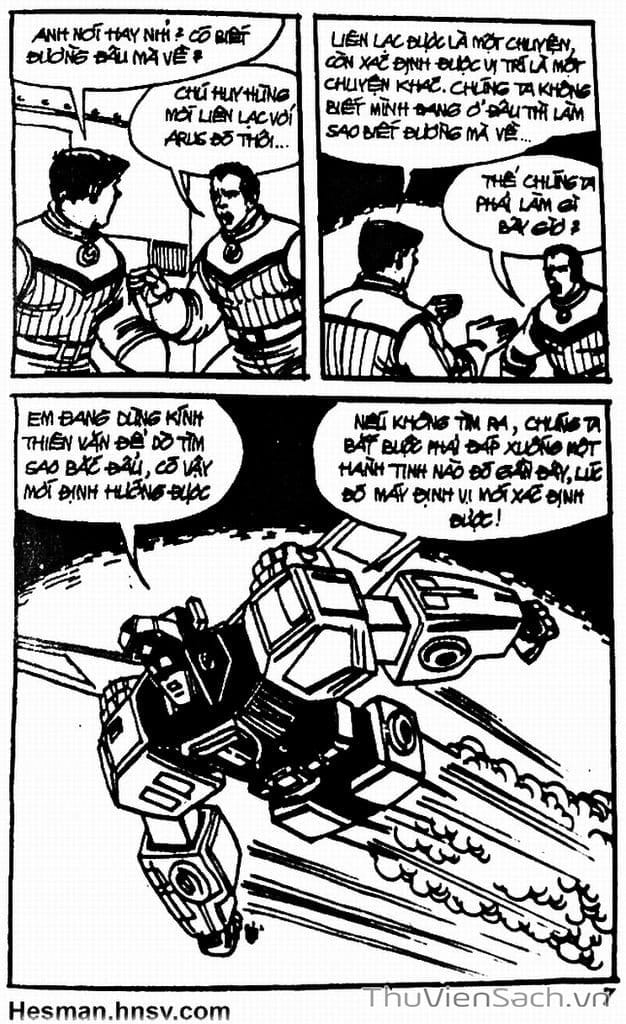 Truyện Tranh Dũng Sĩ Hesman trang 4