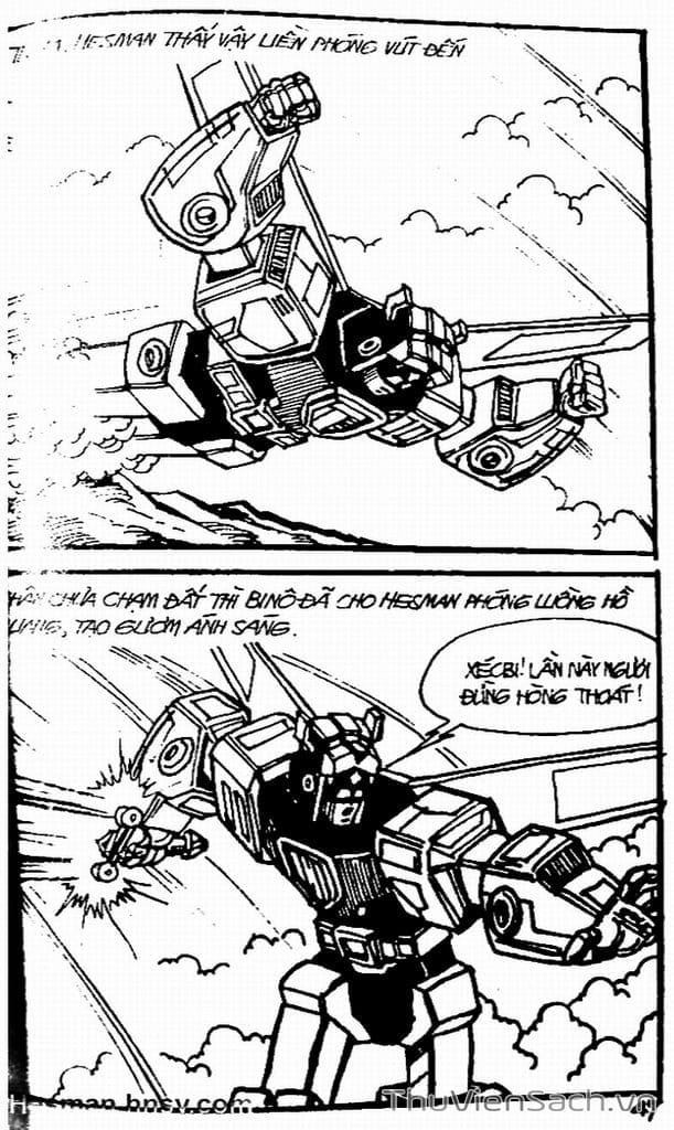 Truyện Tranh Dũng Sĩ Hesman trang 4