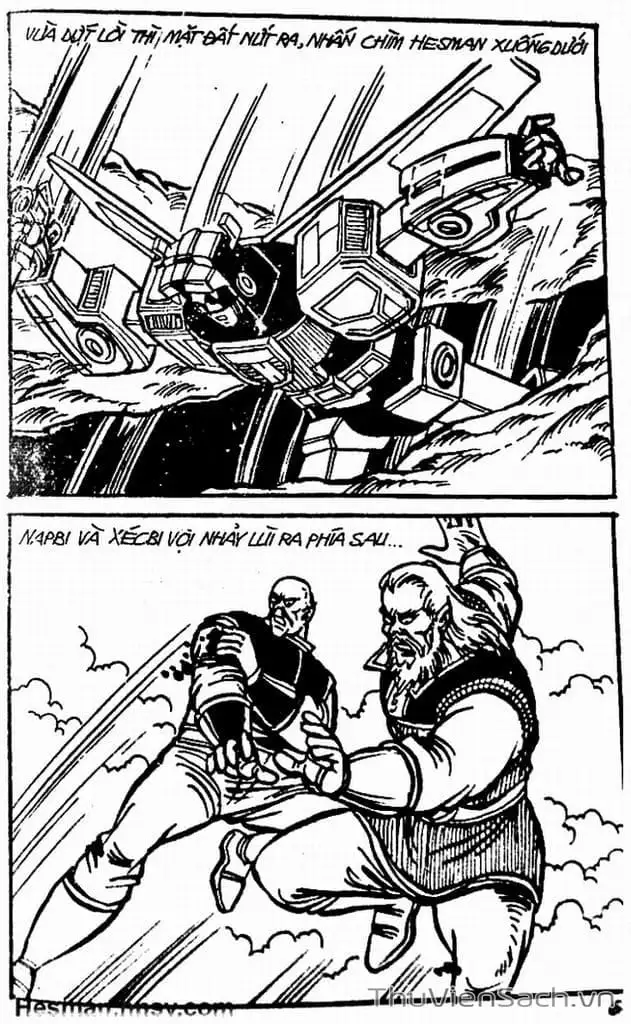 Truyện Tranh Dũng Sĩ Hesman trang 4