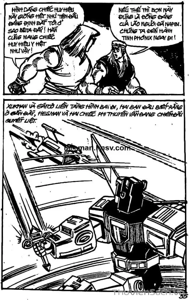 Truyện Tranh Dũng Sĩ Hesman trang 4