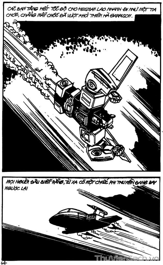 Truyện Tranh Dũng Sĩ Hesman trang 4