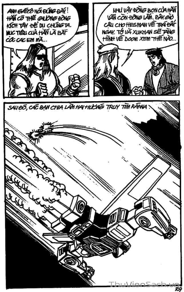 Truyện Tranh Dũng Sĩ Hesman trang 4