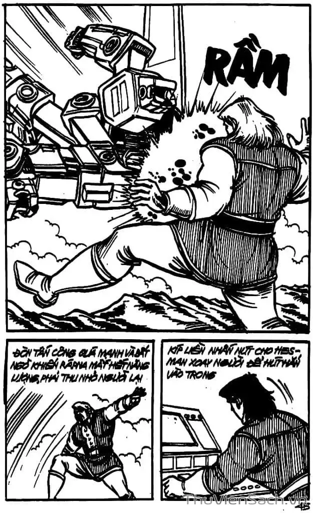 Truyện Tranh Dũng Sĩ Hesman trang 4