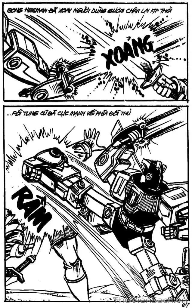 Truyện Tranh Dũng Sĩ Hesman trang 4