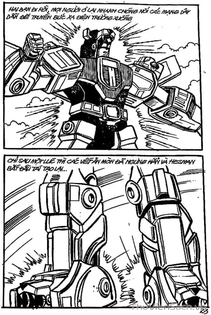 Truyện Tranh Dũng Sĩ Hesman trang 4