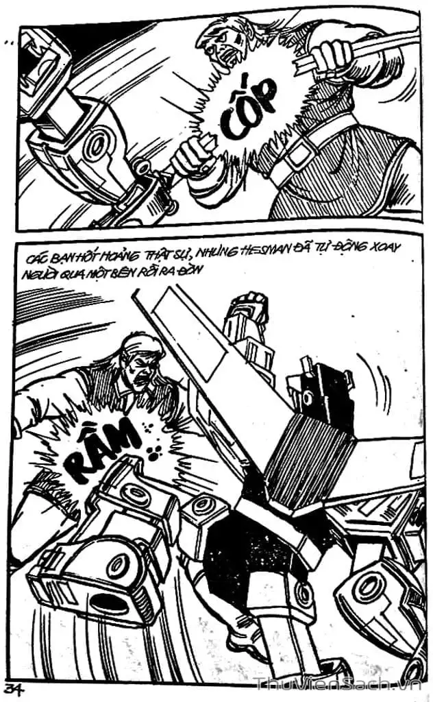 Truyện Tranh Dũng Sĩ Hesman trang 4