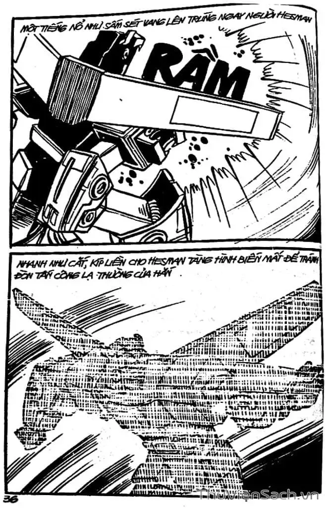 Truyện Tranh Dũng Sĩ Hesman trang 4