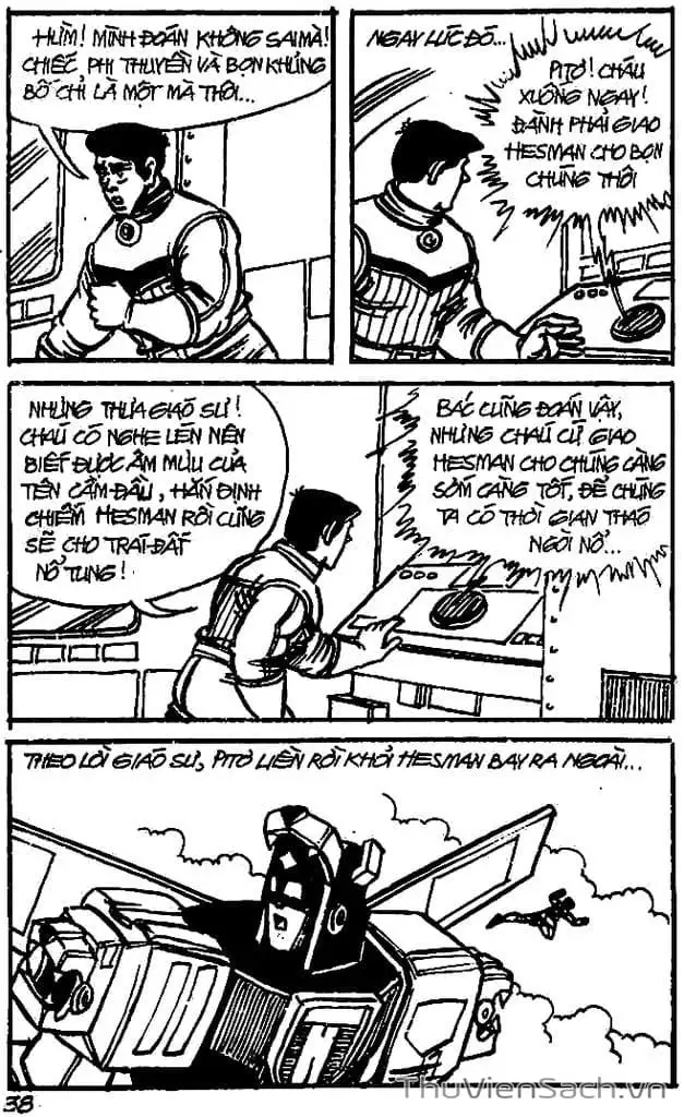 Truyện Tranh Dũng Sĩ Hesman trang 4