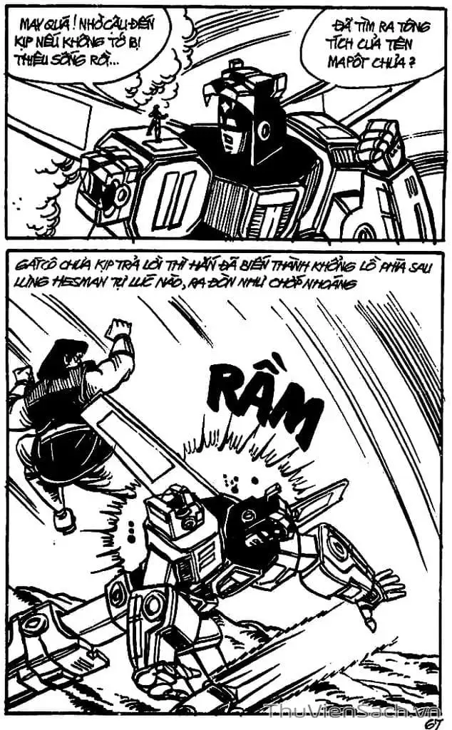 Truyện Tranh Dũng Sĩ Hesman trang 4