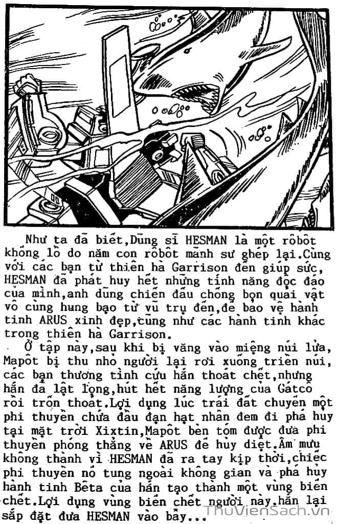 Truyện Tranh Dũng Sĩ Hesman trang 4