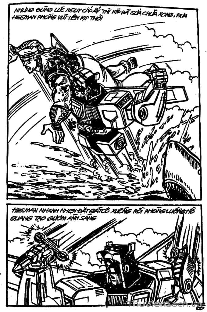 Truyện Tranh Dũng Sĩ Hesman trang 4