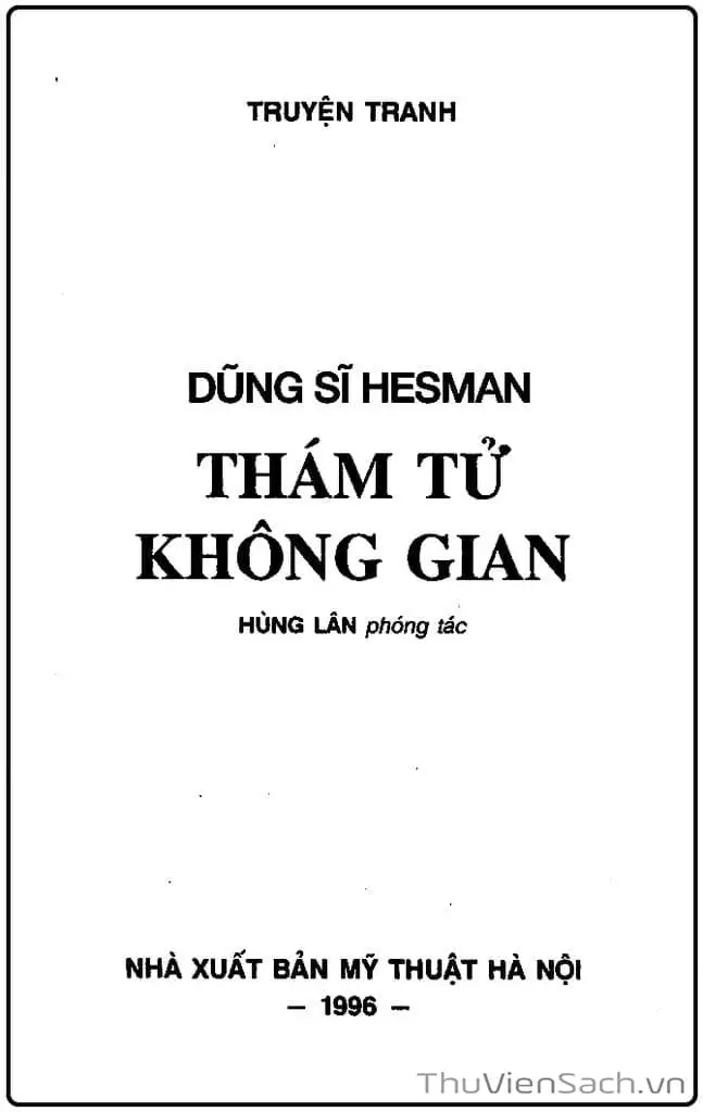 Truyện Tranh Dũng Sĩ Hesman trang 4