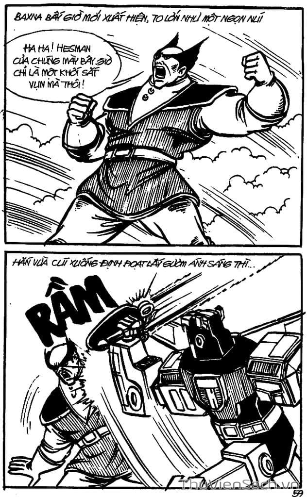 Truyện Tranh Dũng Sĩ Hesman trang 4