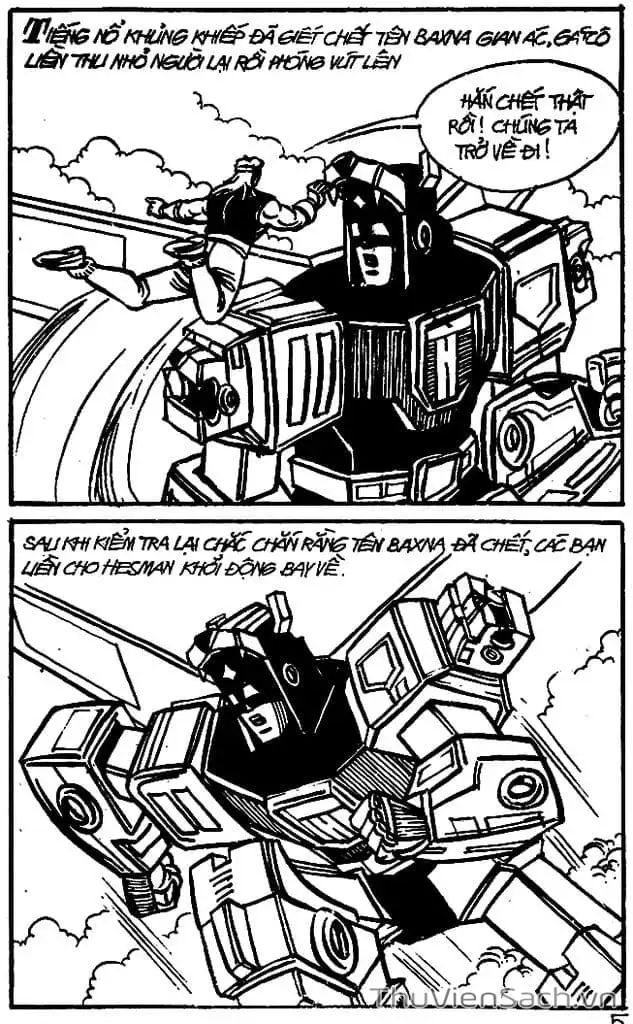 Truyện Tranh Dũng Sĩ Hesman trang 4