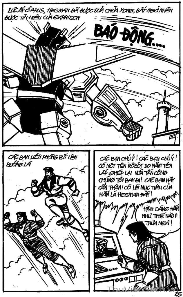 Truyện Tranh Dũng Sĩ Hesman trang 4
