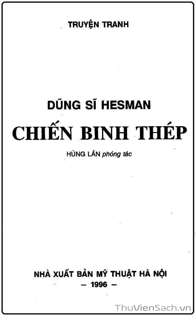 Truyện Tranh Dũng Sĩ Hesman trang 9119