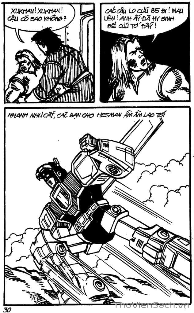 Truyện Tranh Dũng Sĩ Hesman trang 4
