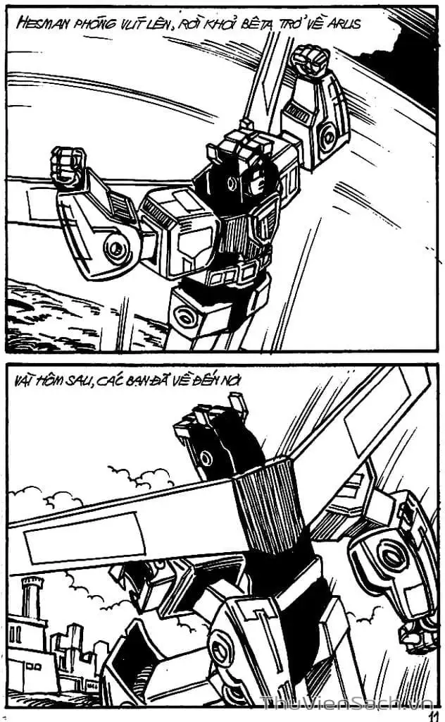 Truyện Tranh Dũng Sĩ Hesman trang 4